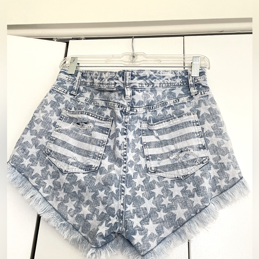 American Flag Women’s Shorts Size 10/30